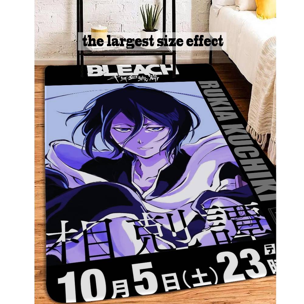 1PC Anime Figure Bleach Bathroom Mat Kids Room Bedroom Decoration Balcony Anti-Slip Doormat Living Room Welcome Rug