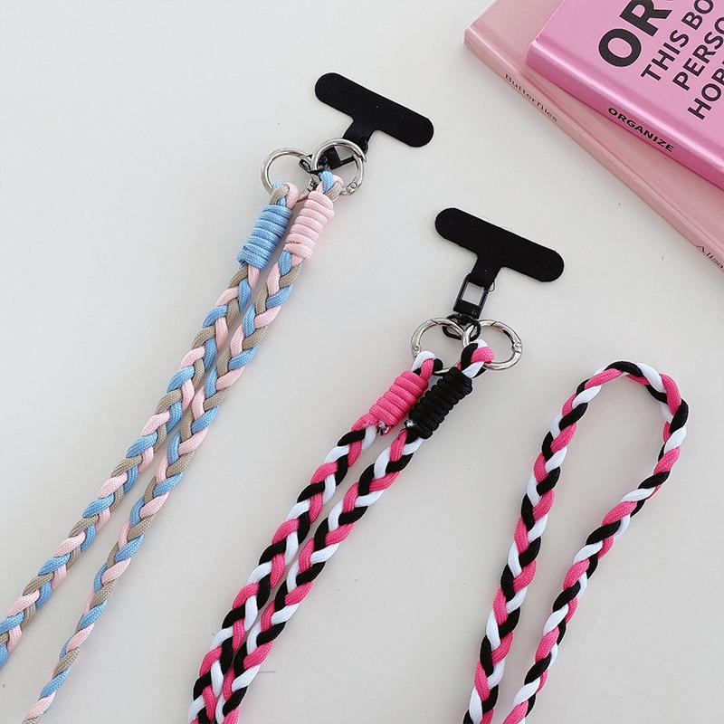 Crossbody Neck Hanging Woven Phone & Card Anti-Lost Lanyard