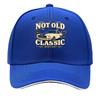 Vintage Car Lover Bold Slogan Design Sandwich Baseball Cap Sun Cap Outdoor Workouts Hat
