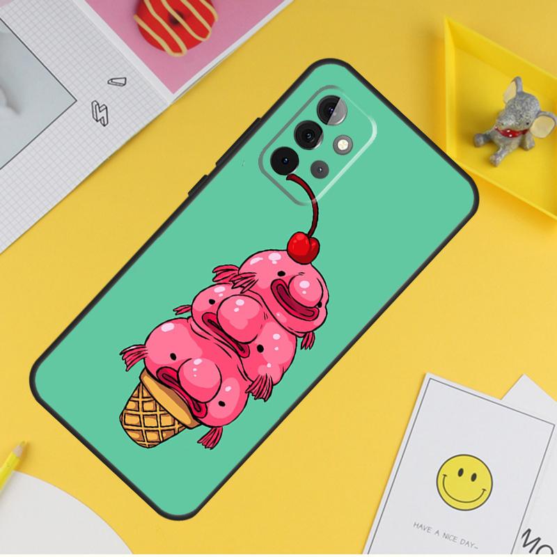 Blobfish Case For Samsung Galaxy A15 A17 A54 A34 A14 A13 A23 A33 A53 A52 A32 A12 A56 A36 A16 A35 A55