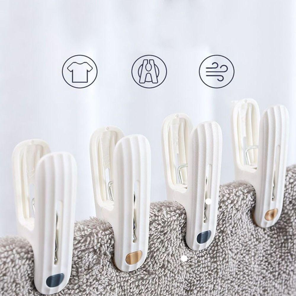 Organization Clothespins Cloth Seamless Clothes Clips Clothes Drying Clip Clothes Pegs Socks Clips