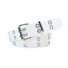 Punk Double-Breasted Heavy Metal Belt Jeans Decorative Belt Air Eye Belt