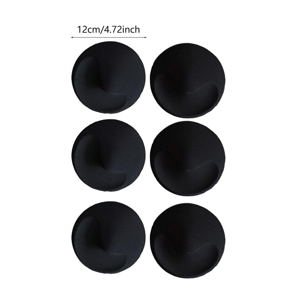 3 Pairs Bra Pads Inserts Breast for Sports Swimsuit Bikini Tops Women Split Round Cups