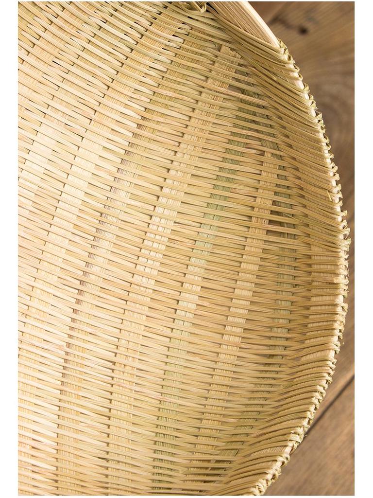 Multi-Purpose Bamboo Weaving Basket for Washing, Draining, and Storing Vegetables, Fruits, Rice, and Steamed Buns