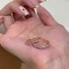Pink Eyecatching Summer Full Row Crystal Ring With Unique Geometric Style Women For