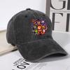 Berretto da Baseball Vintage Lavato FNAF Five Nights At Freddys Donna Unisex Moda Cappelli in Cotone Cartone Animato Anime Stampa Grafica Cappello Regalo per Festa