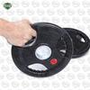 Rubberized Cast Iron Barbell Set
