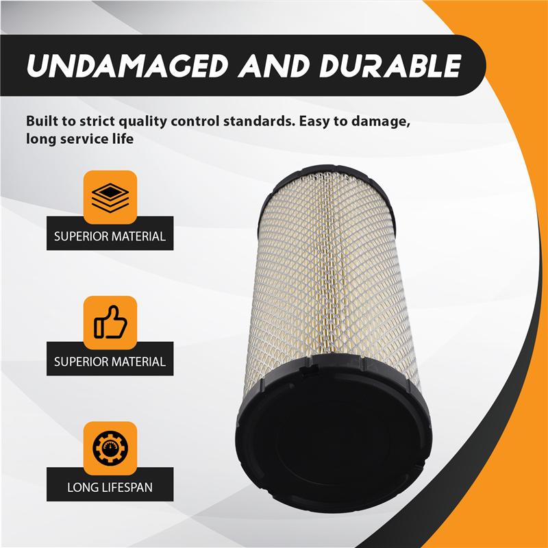 A58X-Excavator Accessories Air Filter 134-8726 1348726 For Caterpillar Cat E305.5 E306 E307E E308E2 E307D