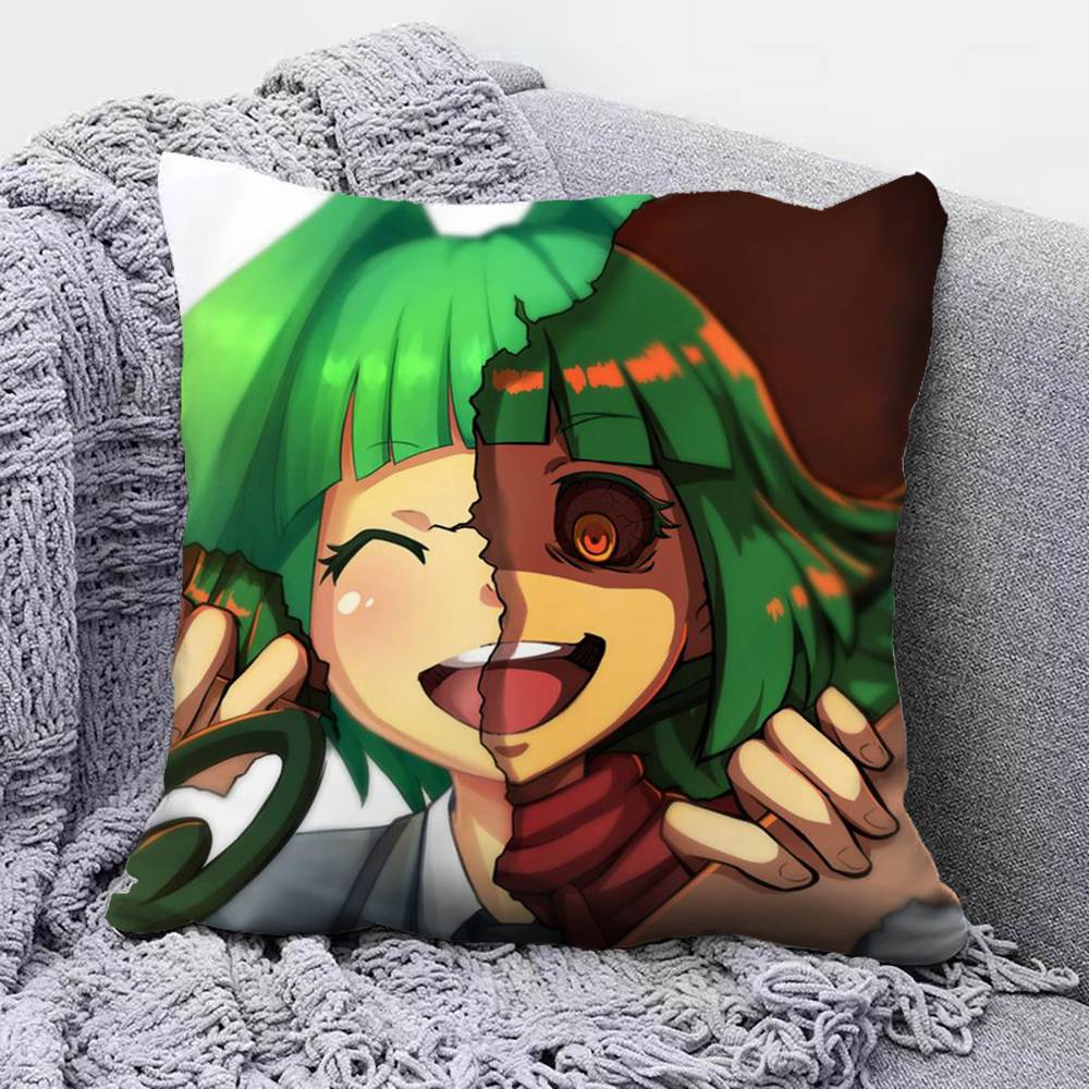 

Karma and Nagisa Assassination Classroom Koro Sensei Home Sofa Cushion Covers and Aecorative Custom Pillow Covers 30X30cm