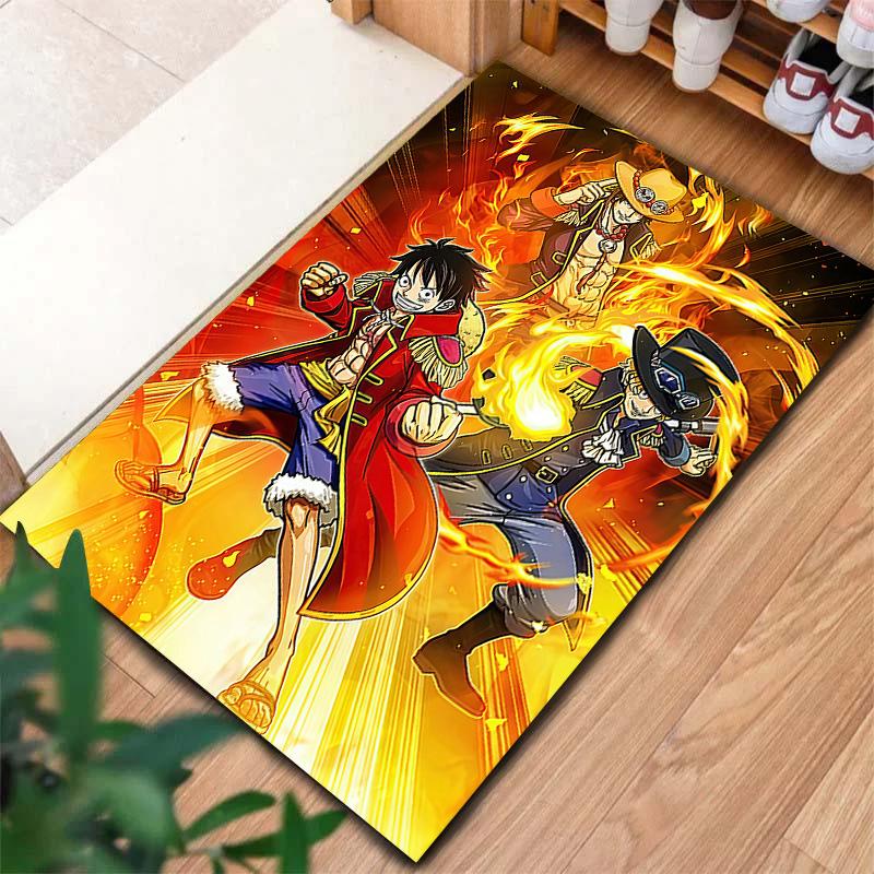 Monkey D Luffy Carpet Rug For Living Room Bedroom Home Sofa Decoration,kids Play Nonslip Floor Mat
