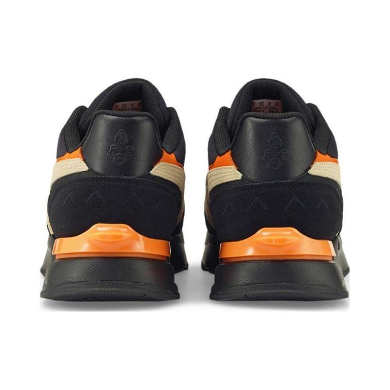 PRONOUNCE x PUMA Mirage Unisex Low Top Lifestyle Shoes Black Orange 381259-01