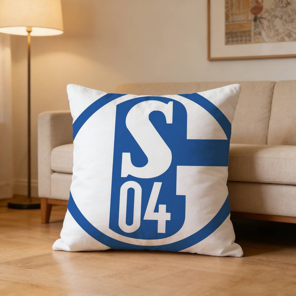 

SSchalke 04 team Pillow Case Cushion Cover Throw Pillow Case For Car Sofa 30x30cm