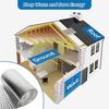 Doble Capa Papel de Aluminio Foil de Burbujas Aislamiento Altamente Reflectante Ahorro de Energía Ignífugo Resistencia al Calor Fácil Instalación
