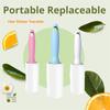 Sticker Hair Absorber Tearable Dust Sticking Paper Portable Removal Roller Brush