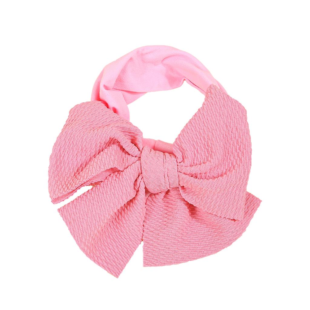 5-Zoll Stoffhaarschleifen für Baby-Stirnbänder Elastische Weiche Neugeborenen-Stirnbänder für Baby-Mädchen Kinder Turban Säugling Haarschmuck