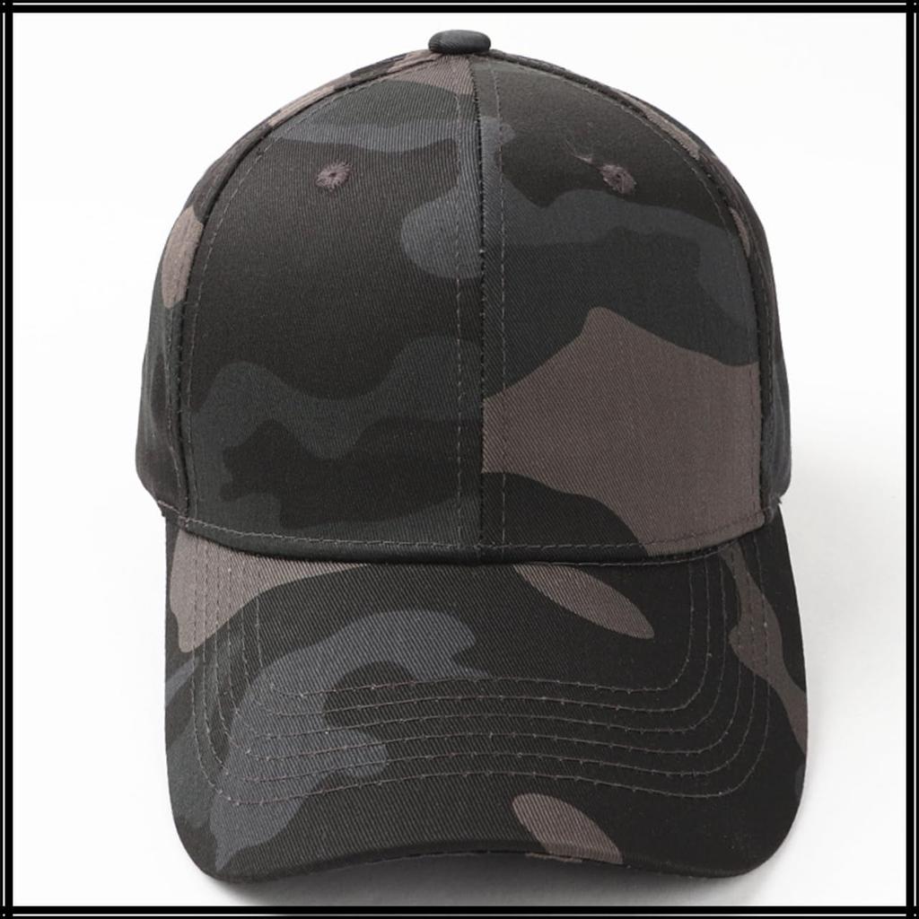 Hat Cap Cool Sports Camouflage Casual Pop CZ512 [White Fang] Men's Women's (Green)