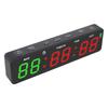 Portable Gym Timer Clock Magnetic Rechargeable Workout Interval Fitness Digital Timer with Stopwatch for Home Garage