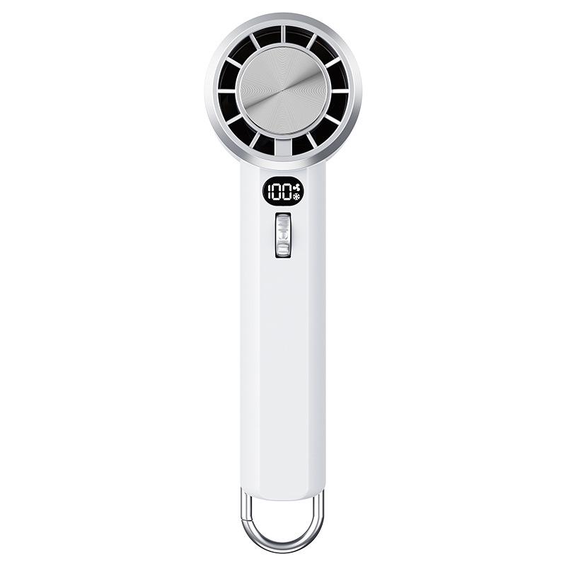 Portable High-Speed Mini Handheld Fan with Semiconductor Cooling