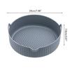 Silicone Baskets Round Non-Stick Food Grade Reusable Kitchen Air Fryer Liner