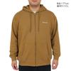 Snow Peak Parka Sweat Logo Kapuzenjacke mit Reißverschluss CY Camel SPE-SW-23AU001 (Kamel/M/Herren)