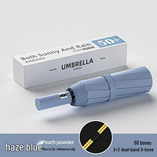 Fully Automatic Dual-Use Sun and Rain Folding Umbrella with Anti-Ultraviolet Sun Protection