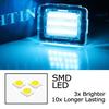 Ice Blue Full LED License Plate Lights For Mercedes C GLS GLK GLA GLC GLE Class