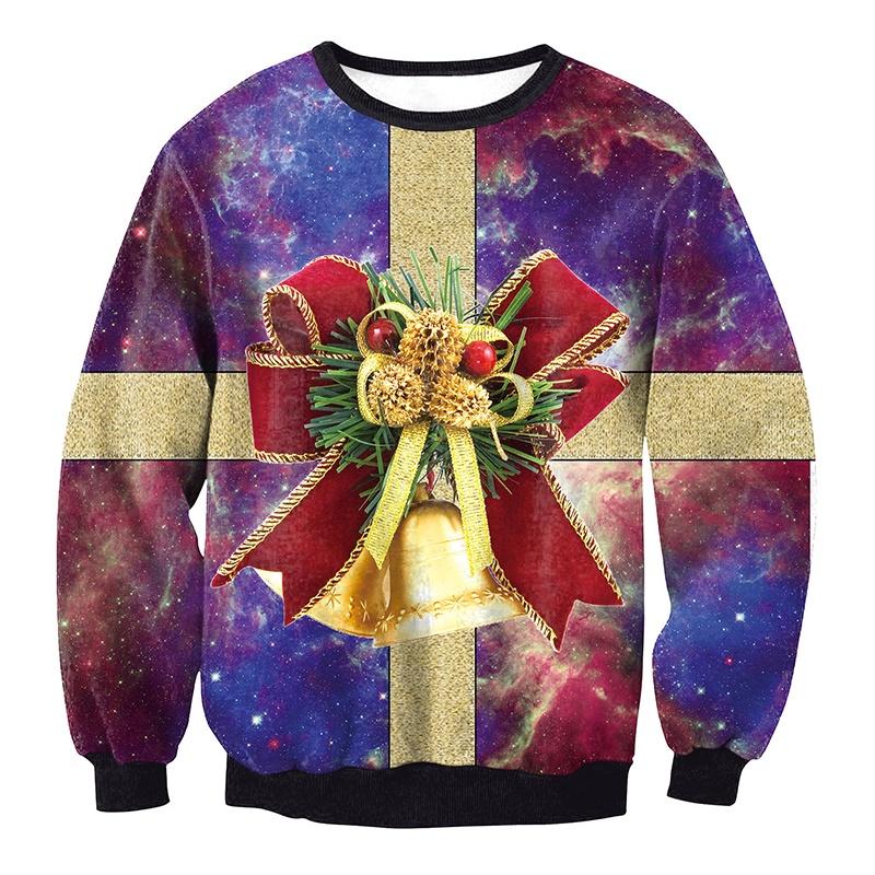Premium New Ugly Xmas Christmas Sweater Vacation Santa Elf Novelly Sweatshirt For Women And Men