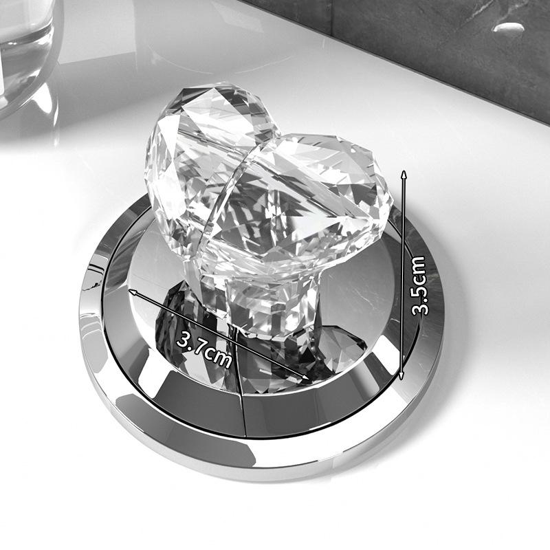 

Кнопка для унитаза в форме сердца, длинный нейл-арт, универсальная крышка для смыва, вспомогательная прозрачный