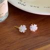 Sweet Flower Earrings for Women Fashion New Niche High-end Earrings