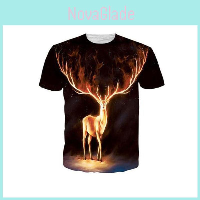 New Fashion Cotton Womens And Mens T-shirts 3d Printed Summer Short-sleeves For Ultimate Comfort