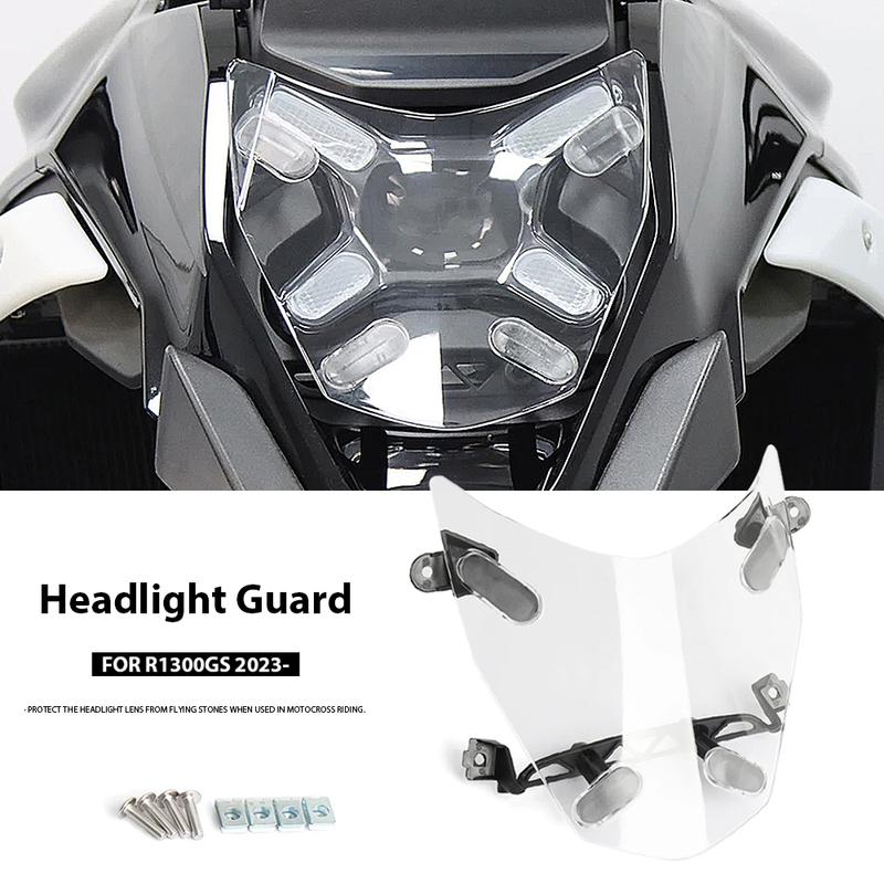 For BMW R1300GS R 1300 GS R1300 GS GS1300 2023 2024 Motorcycle Accessories Headlight Protector Head Light Guard Cover Grille