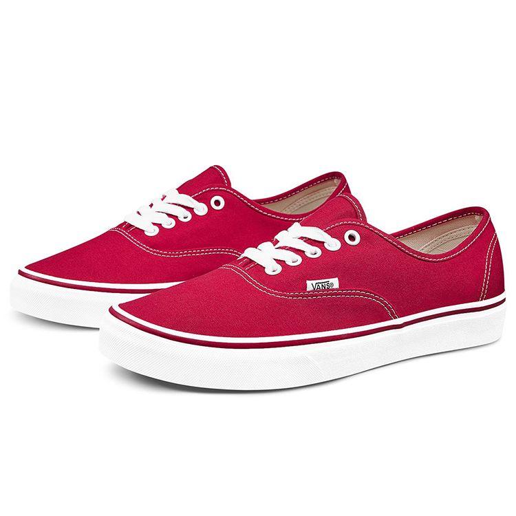 Vans Authentische Rote Unisex-Sneaker VN000EE3RED