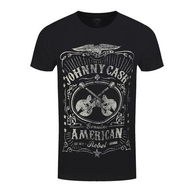 Johnny Cash TShirt American Rebel New Black Official Unisex T-Shirt