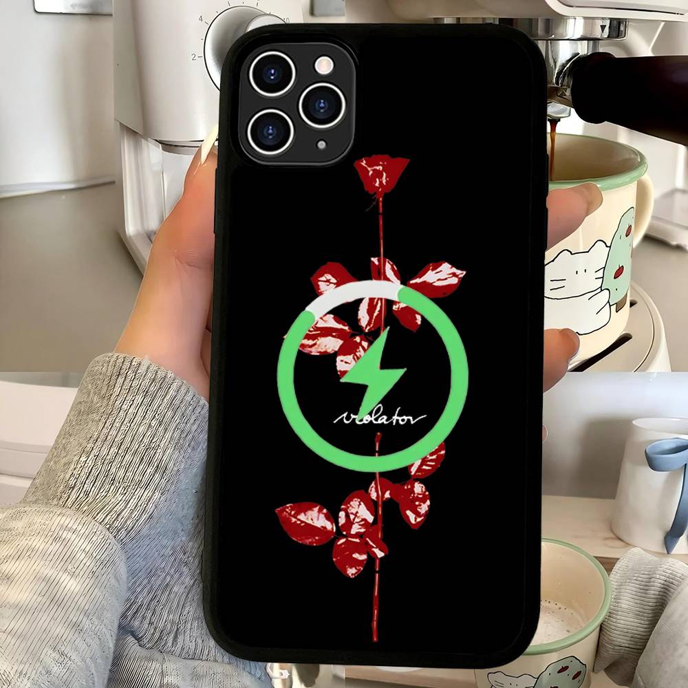 

Чехол для телефона Rock-группы Depeche Mode Для IPhone 13 14 15 11 12 16 17 Pro Max Plus Для Magsafe Магнитный корпус iPhone 15pro max