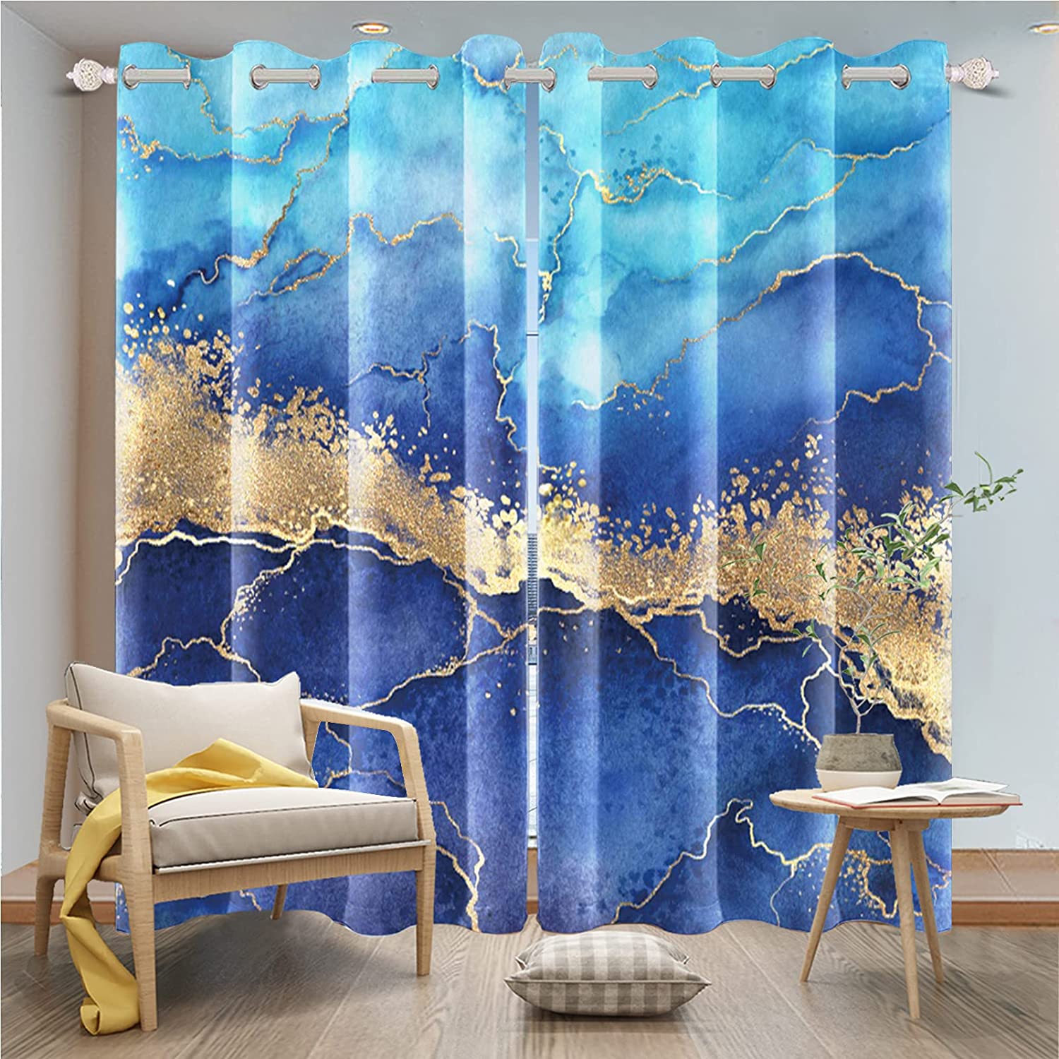 Розовый мерцающий мрамор с 3D цифровой печатью для спальни — фото 7