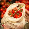 3Pcs/set Reusable Mesh Produce Bags Premium Polyester Washable Mesh Bags for Vegetables Fruits Toys