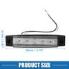 A ABSOPRO Front Rear Side Marker Lights Waterproof Rectangular Position Lamp for Trailer, Truck,