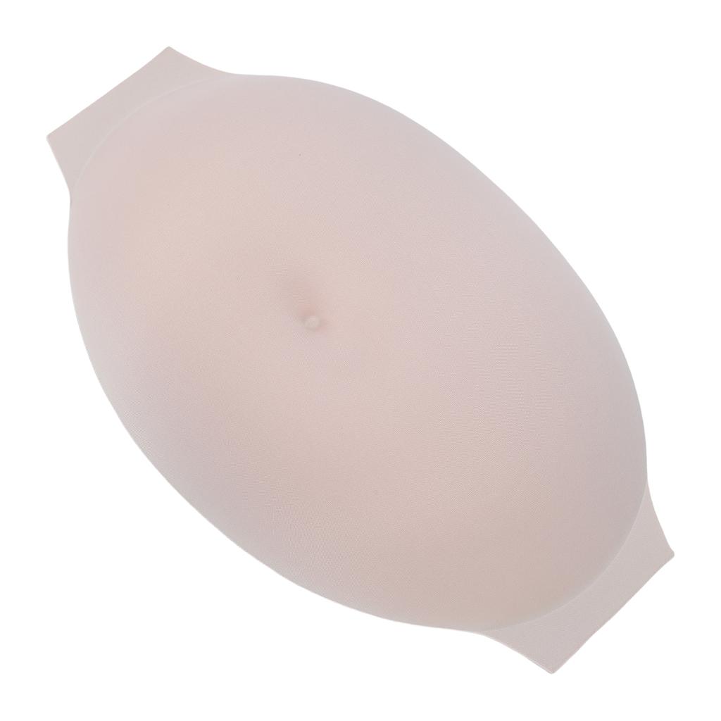 Sponge Breathable Faux Belly Pad Lightweight Artificial Belly   Costume for Film TV Props Party