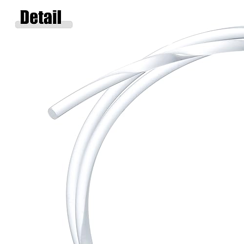 ACROPIX Fiber Optic Cable Fiber Optic Side Glow Cable for Car Plastic Universal PMMA 6mm 300cm Clear 1pc