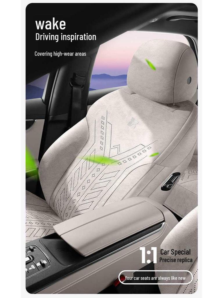 25-Model Compatible BYD Han Lams Car Seat Cushion - Half Surround, All-Season Seat Cover