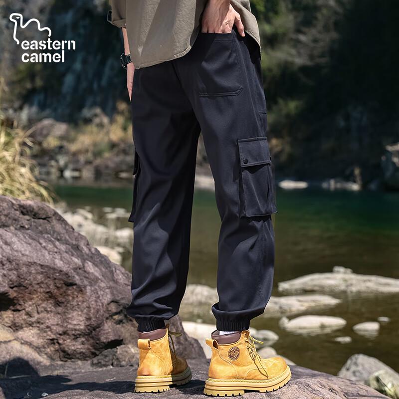 EASTERN CAMEL Men's Loose-Fit Cargo Jogger Pants