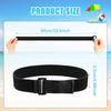 Multi-purpose Hook and Loop Storage Straps Adjustable Elastic Cinch Straps Nylon Reusable Securing Bands Patio Use