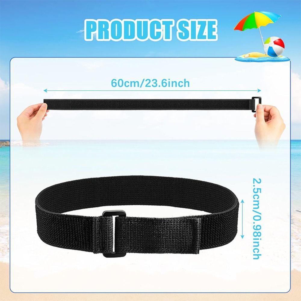Multi-purpose Hook and Loop Storage Straps Adjustable Elastic Cinch Straps Nylon Reusable Securing Bands Patio Use