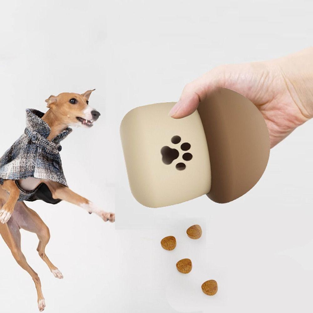 Silicone Pet Educational Food Grade Bite Resistant Dog Food Puzzle Interactive Durable Pet Chew Self Entertainment