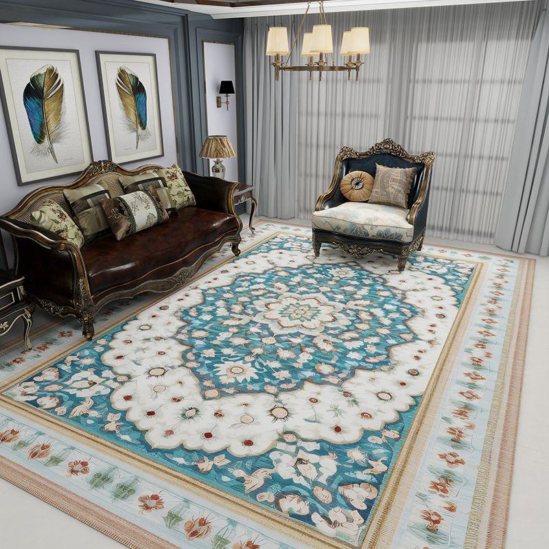 Vintage Teppich Wohnzimmer Teetisch Teppich Europäischer und amerikanischer Luxus High End Persischer Stil Nachttisch Teppich