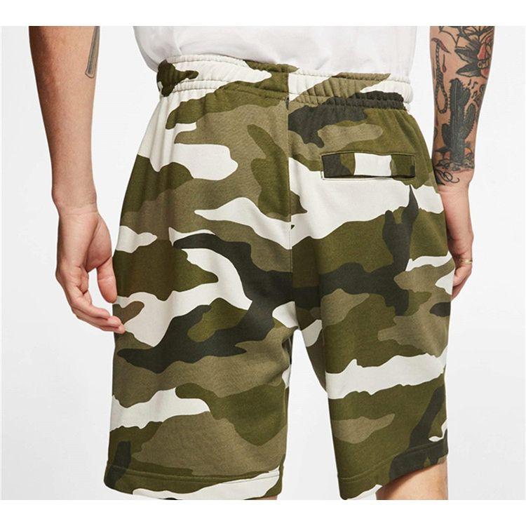 Nike Sportswear Club French Terry Camo Shorts Men Bottoms BV2839-222