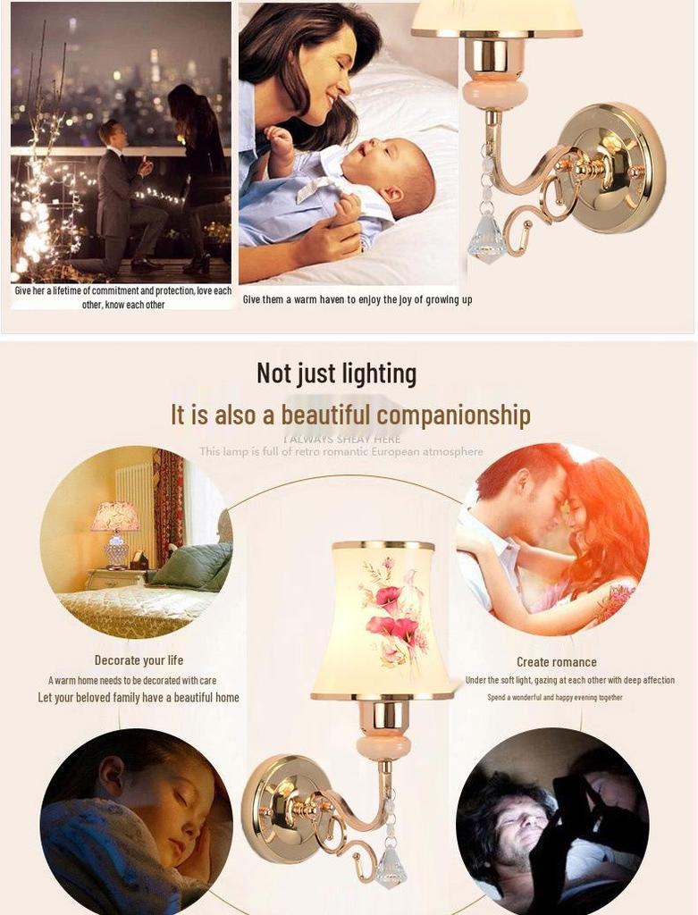 Modern Minimalist LED Wall Lamp for Bedroom, Living Room, Corridor, Aisle, Balcony, or Hotel