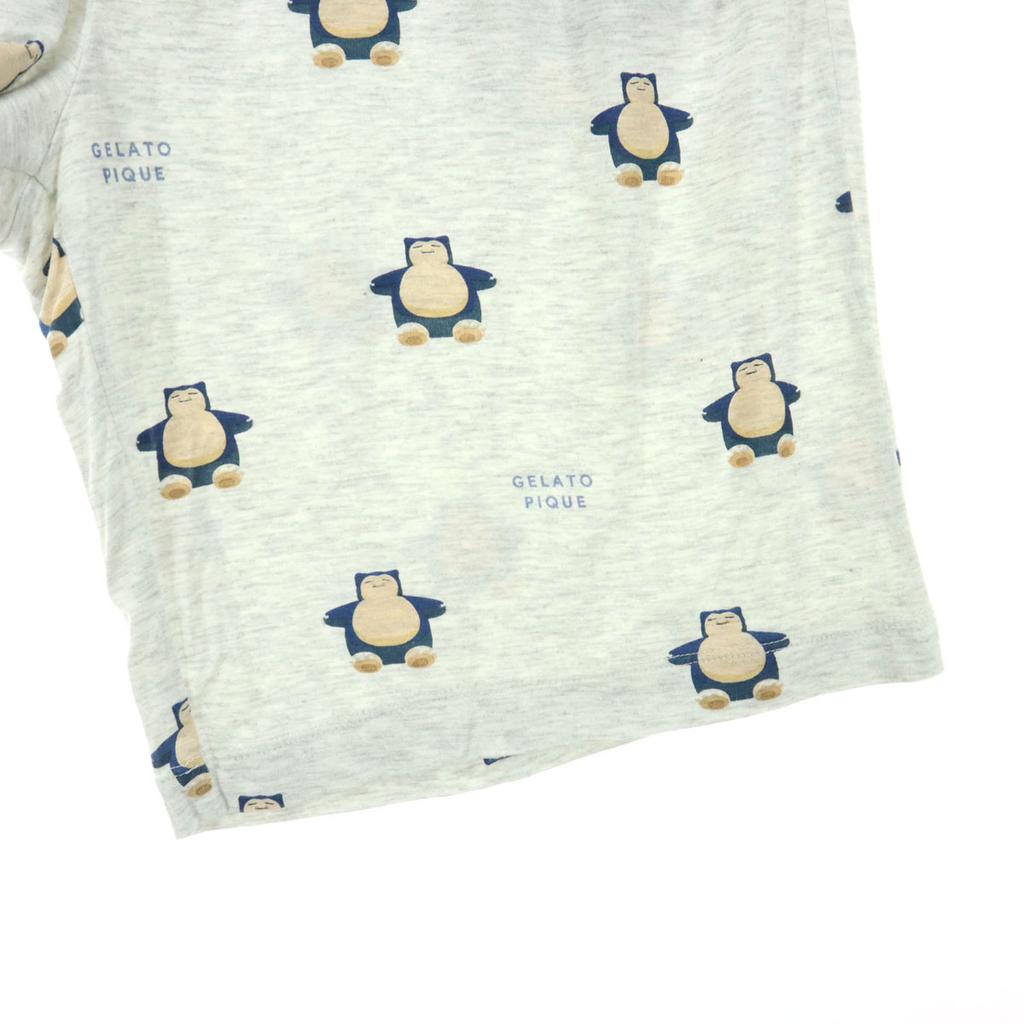 Beauty Products GELATO PIQUE HOMME Pokémon Sleep Collaboration All-over Pattern Character Midi Length Flare Skirt Women Used