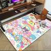 1pc Sanrio Melody Mermaid Printed Office Carpet Rectangle Rug Under The Table,Perfect Room Decor for Living Room, Bedroom, Kitchen, Non-slip Floor Mat