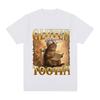 Funny Cat Shirt Gluten Got Me Tootin Meme TShirt Unisex Women Vintage Aesthetic Cotton T Shirts Fashion Oversized Clothing T Shirt